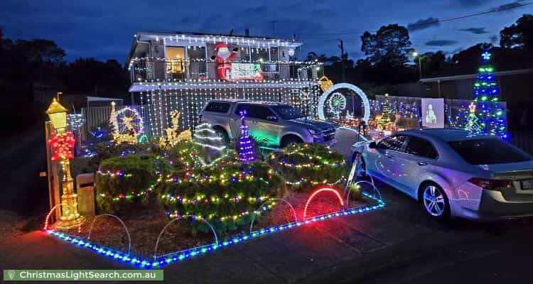 Christmas Light display at  Purdon Street, Old Beach