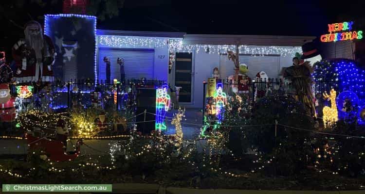 Christmas Light display at 127 Beachside Parade, Yanchep