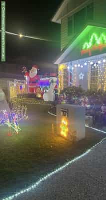 Christmas Light display at 16 Arbor Terrace, Wellington Point