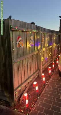 Christmas Light display at 3 Pangana Drive, Point Cook