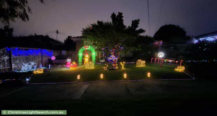 Christmas Light display at 16 Pearl Place, Ferntree Gully