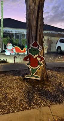 Christmas Light display at 1 Anouk Way, Melton West