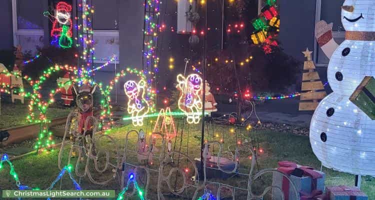 Christmas Light display at 20 Torrens Street, Werribee
