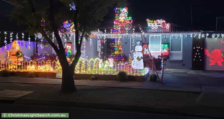 Christmas Light display at 20 Torrens Street, Werribee