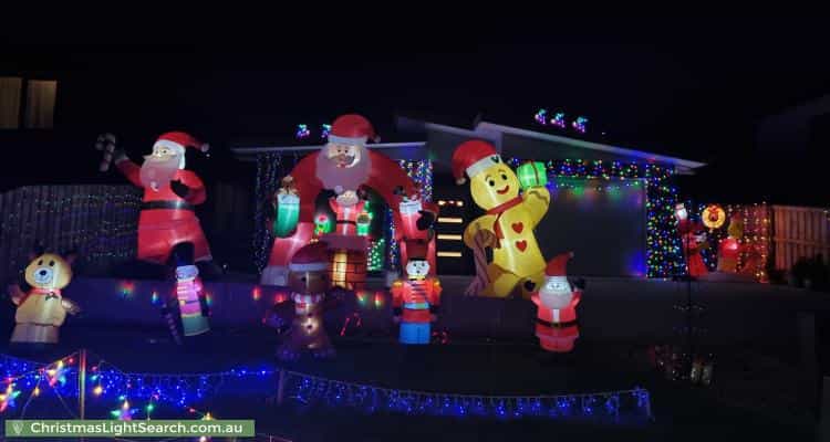 Christmas Light display at 50 Whitestone Drive, Austins Ferry