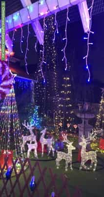 Christmas Light display at 17 Browning Street, Moonee Ponds