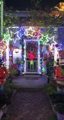 Christmas Light display at 17 Browning Street, Moonee Ponds