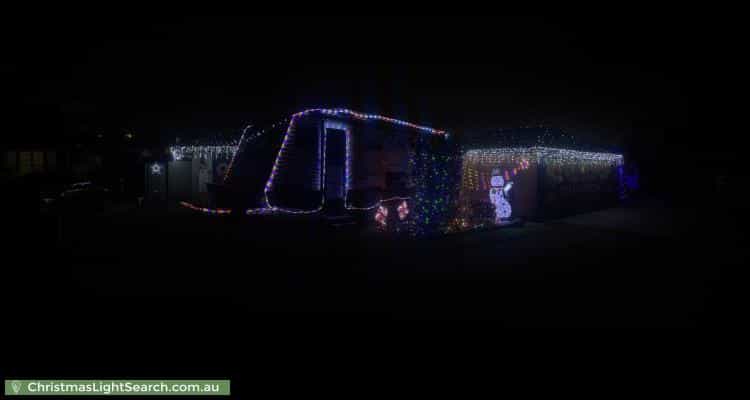Christmas Light display at  Lilyvale Street, Mansfield