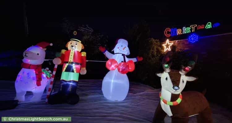 Christmas Light display at 17 Blucher Street, Ferntree Gully
