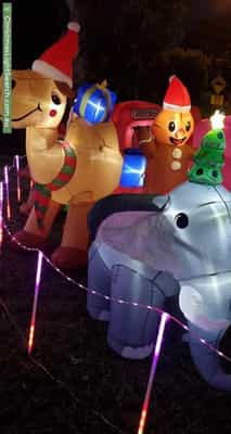 Christmas Light display at 63 Clarendon Street, Cranbourne