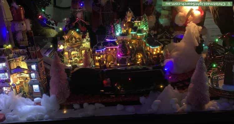 Christmas Light display at 213 Craigieburn Road, Craigieburn