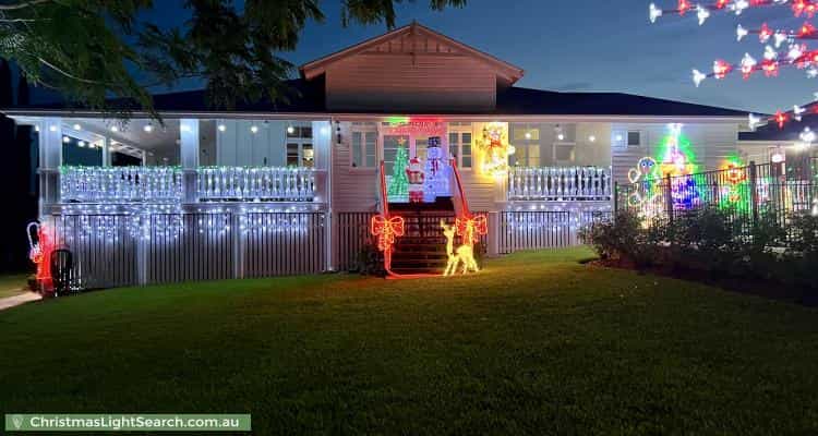 Christmas Light display at 9 Corberry Street, The Range