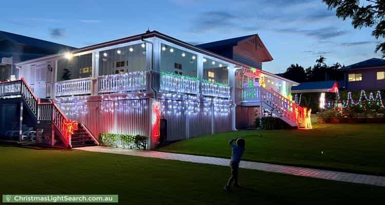 Christmas Light display at 9 Corberry Street, The Range