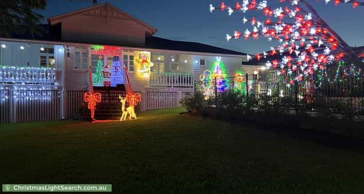 Christmas Light display at 9 Corberry Street, The Range
