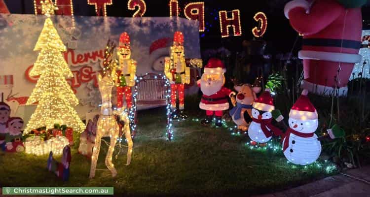 Christmas Light display at 29 Eminence Boulevard, Doreen
