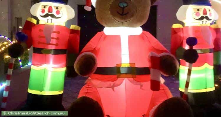 Christmas Light display at 2 The Link, Taylors Hill