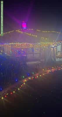Christmas Light display at 29 Ashton Rise, Huntfield Heights