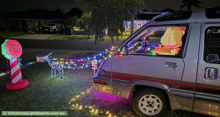 Christmas Light display at 21 Cinerea Avenue, Ferntree Gully