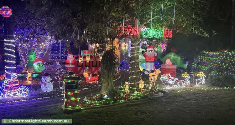 Christmas Light display at 34 Winship Avenue, Wanneroo