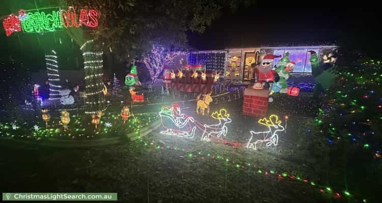 Christmas Light display at 34 Winship Avenue, Wanneroo