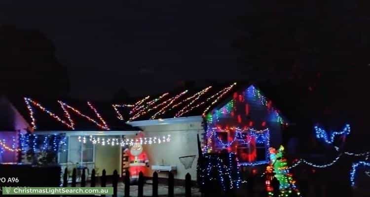 Christmas Light display at 32 Blake Road, Elizabeth South