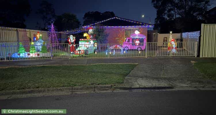 Christmas Light display at 15 Consedine Court, Corio