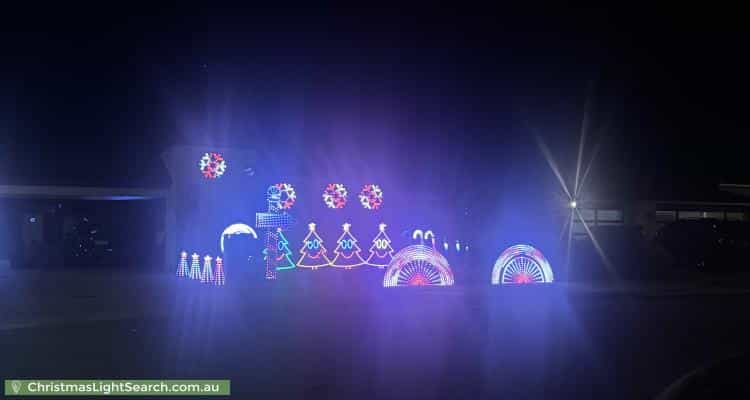 Christmas Light display at 42 Furioso Green, Baldivis