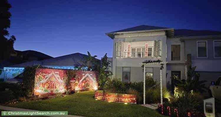 Christmas Light display at 7 Auger Way, Alkimos