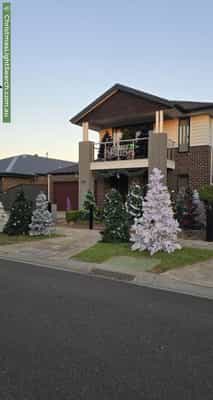 Christmas Light display at 22 Goldsworthy Drive, Fraser Rise