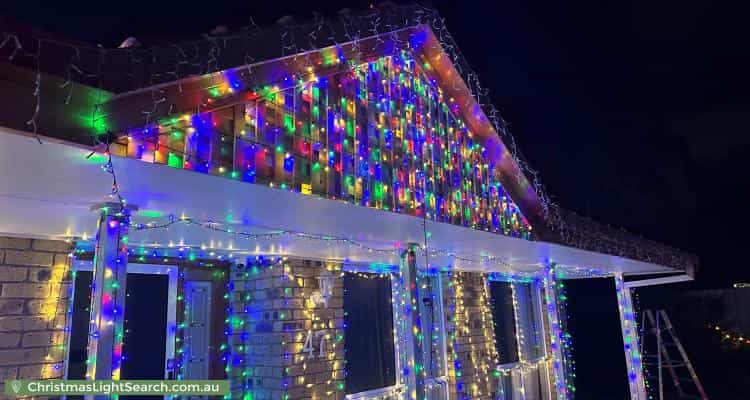 Christmas Light display at 47 Scanlen Crescent, Wynnum West