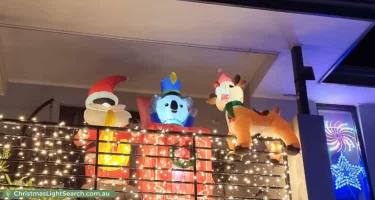 Christmas Light display at 4 Enna Street, Flagstaff Hill