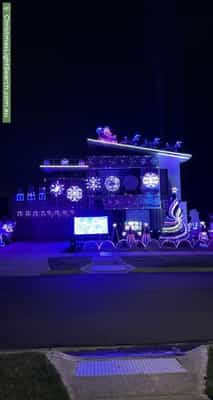 Christmas Light display at 19 Rivington Road, Point Cook
