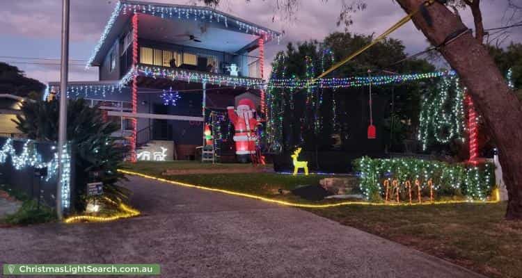 Christmas Light display at 14 Blue Bell Drive, Wamberal