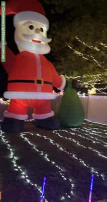 Christmas Light display at 7 Dobinson Street, Echuca