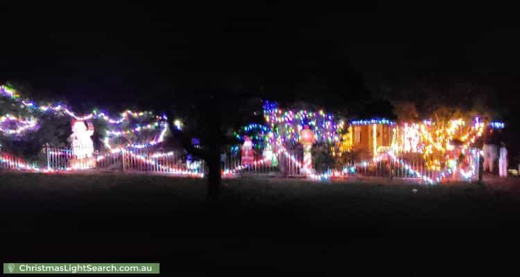 Christmas Light display at 27 Lawson Street, Campbelltown