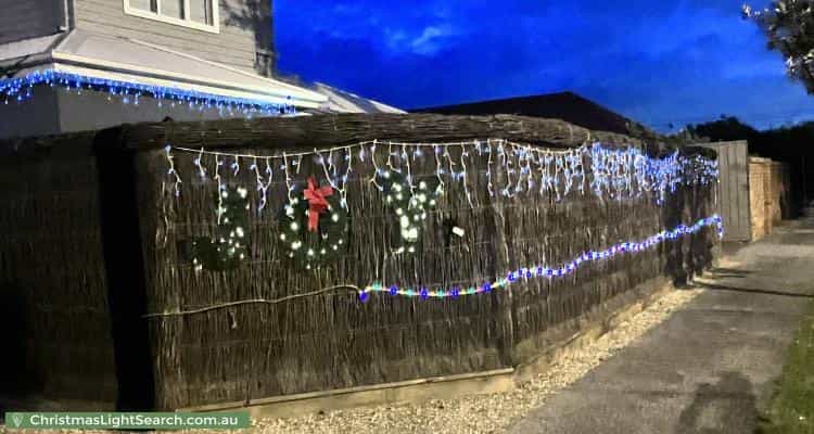 Christmas Light display at 335 Nepean Highway, Chelsea