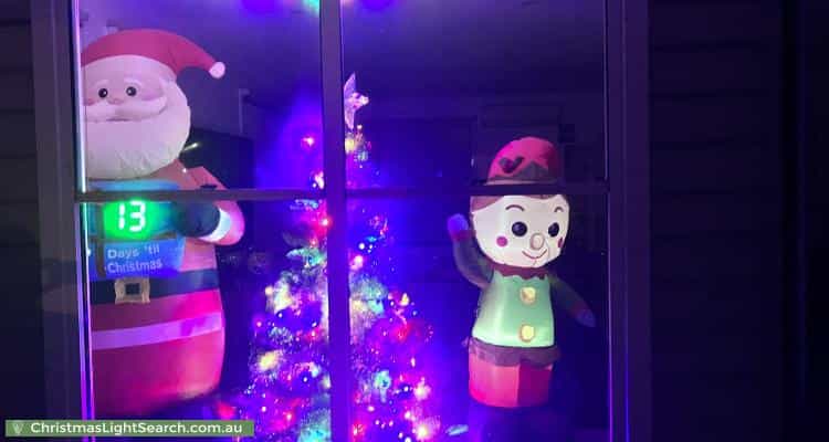 Christmas Light display at 335 Nepean Highway, Chelsea