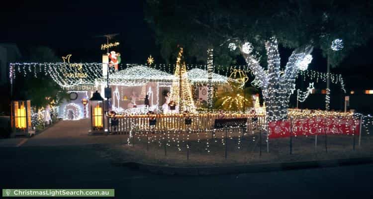 Christmas Light display at 159 Williamson Avenue, Cloverdale