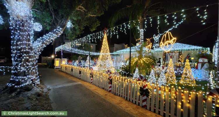 Christmas Light display at 159 Williamson Avenue, Cloverdale
