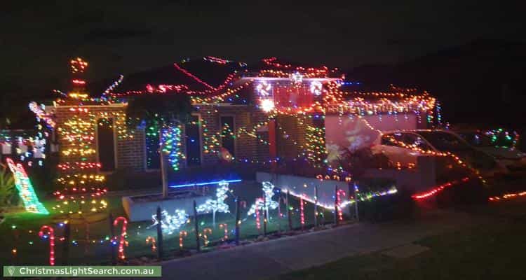 Christmas Light display at 17 Clarendon Drive, Keysborough