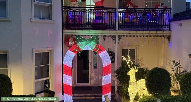 Christmas Light display at 16 Montbrae Circuit, Narre Warren North