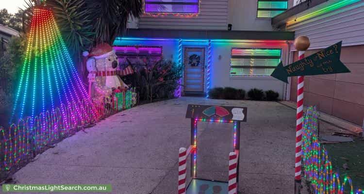 Christmas Light display at 7 Clarrisa Court, Narre Warren