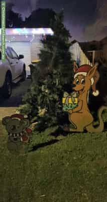 Christmas Light display at 8 Sunset Place, Ocean Grove