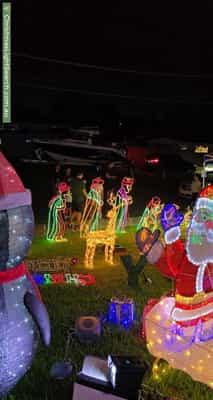 Christmas Light display at  Hull Place, Seven Hills
