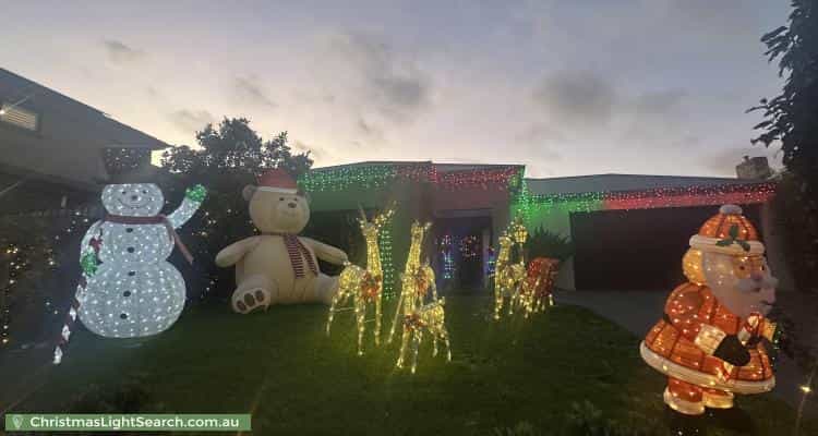 Christmas Light display at 37 Teck Street, Ashwood