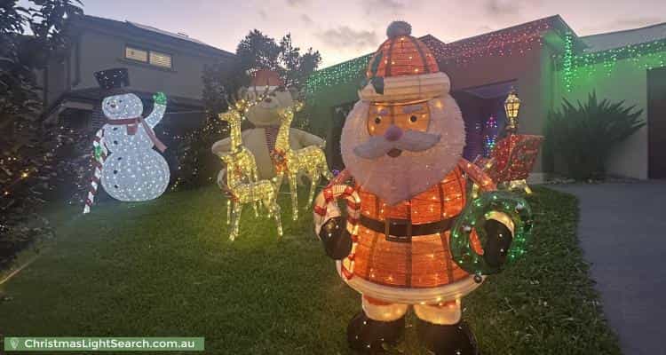 Christmas Light display at 37 Teck Street, Ashwood