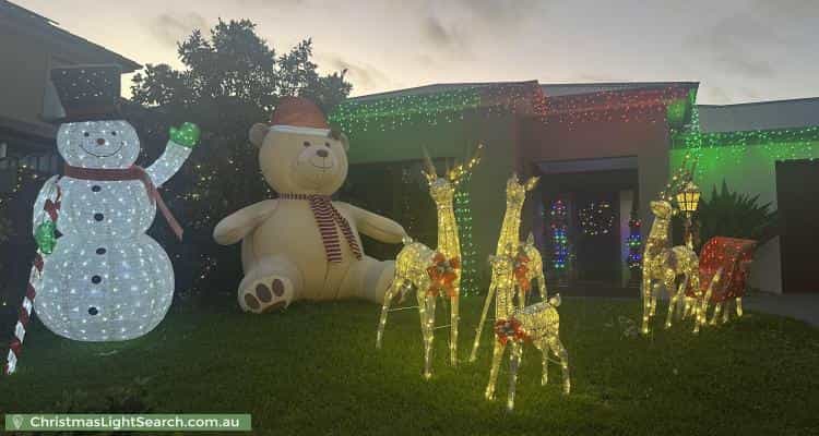 Christmas Light display at 37 Teck Street, Ashwood
