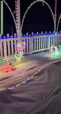 Christmas Light display at 28 Canterbury Lane, Bethania