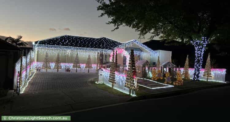 Christmas Light display at 22 Sylvan Circuit, Noarlunga Downs