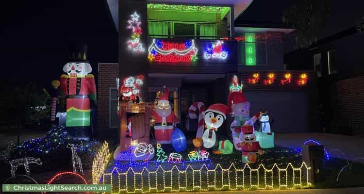 Christmas Light display at 14 Bayvista Circuit, Point Cook